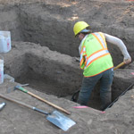 Pieces of the Puzzle: Archaeologists work along SR 49